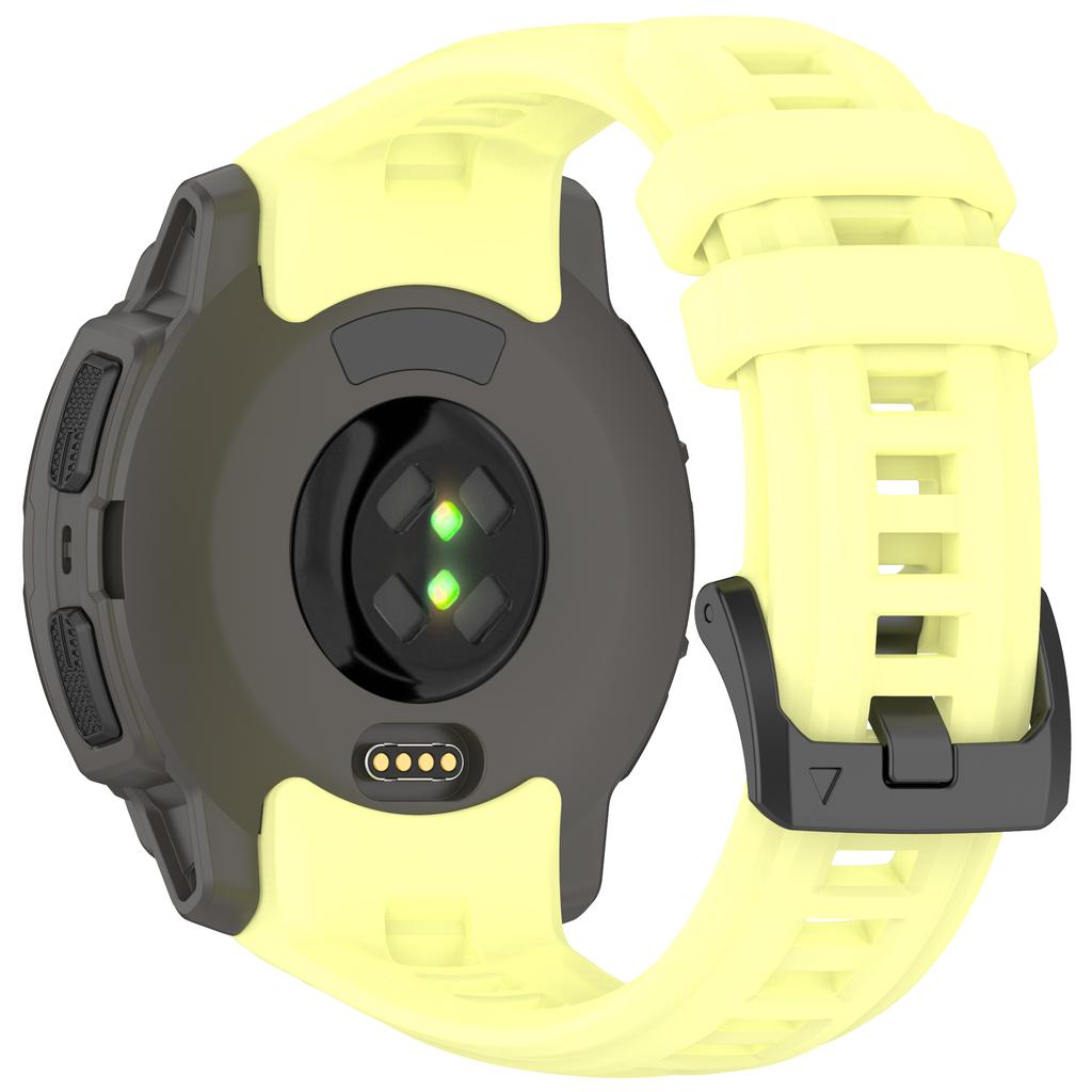 For Garmin Instinct E 45mm Smartwatch Band Breathable Sports Silicone Strap