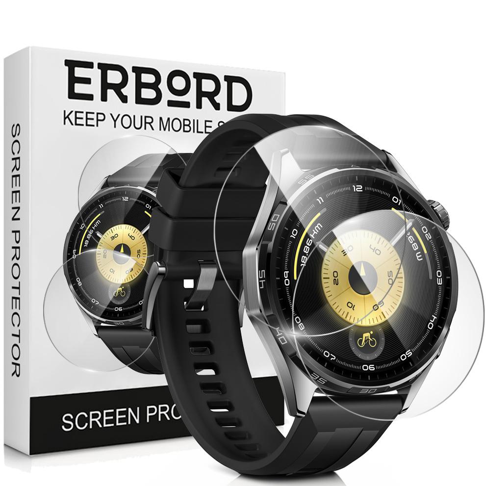 2x ERBORD Tempered Glass for Huawei Watch GT 6 46mm, Glass