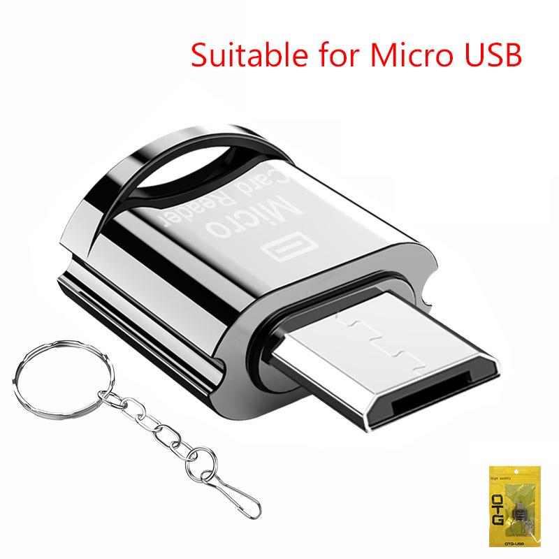 Tf Card Reader Tf Card To Type-C Card Reader Otg Adapter Карта памяти To Usb C High Speed For Mobile Phones Laptop B