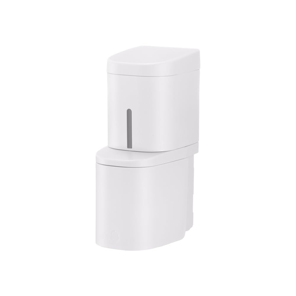 Richell Hover Kitchen Foam Dispenser 250ml White 1pc 110085 Bottom Floating x x Load 1kg Adhesive/Removable, Dispensing, Storage, Stylish, One-Handed