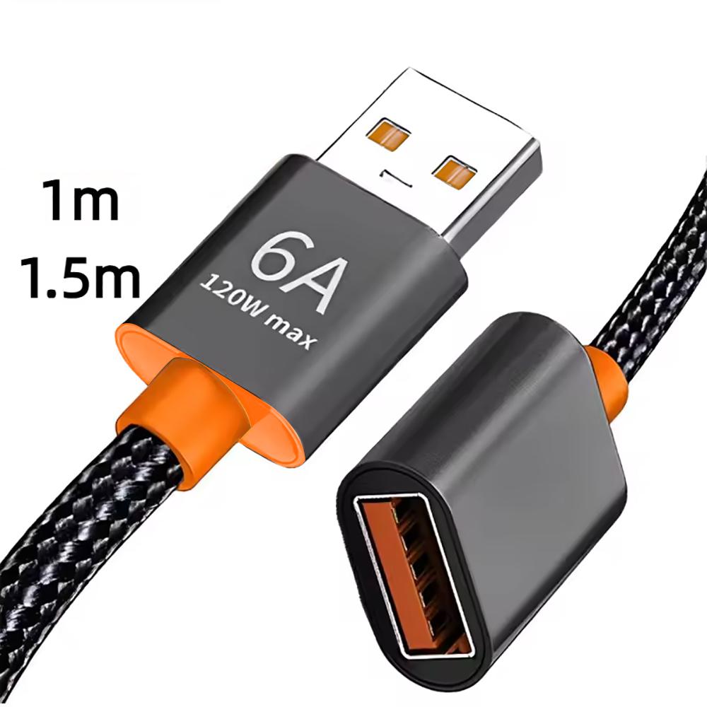 USB 2.0 Удлинительный кабель Папа-Мама Удлинитель Быстроскоростной USB /2.0 Удлиненный для Ноутбука ПК USB Удлинитель