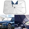 Car Sun Shade Windshield Umbrella Anti-UV Coating Sun Protection Heat-Insulating Easy To Install Car Windshield Front Window Sun Shade Cover