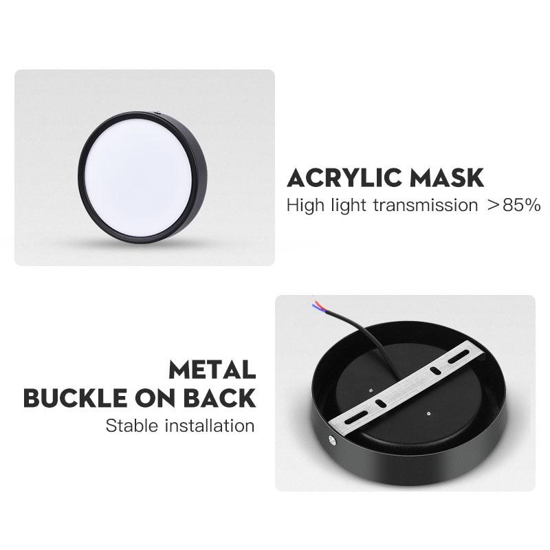 Светодиодные точечные светильники, светодиодные точечные светильники, 220 В, 110 В, 5/10/15/25 Вт, потолочные точечные светильники, светодиодные светильники для дома, кухни, лампы