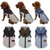 Pet Cat Dog Autumn And Winter Out Cotton Clothes Chest Strap One Body Vest