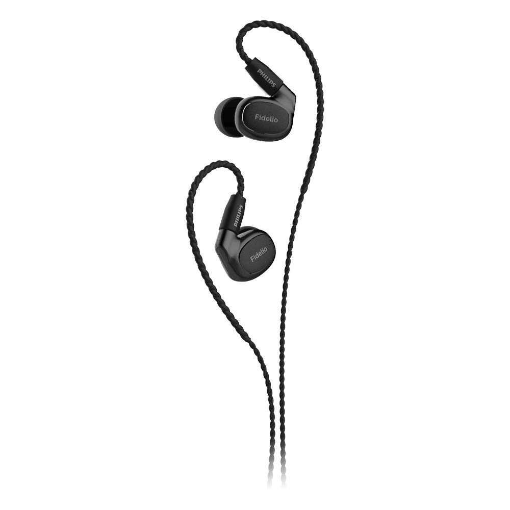 PHILIPS Fidelio S301 Гибридный драйвер Съемный кабель Совместимость с аудио Внутриканальные наушники, (MMCX), Высокое разрешение