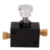 Регулятор тормозного усилия 1/8NPT 100–1000PSI Регулируемый Черный Короткий Пропорциональный Клапан Смещения для Гоночных Автомобилей