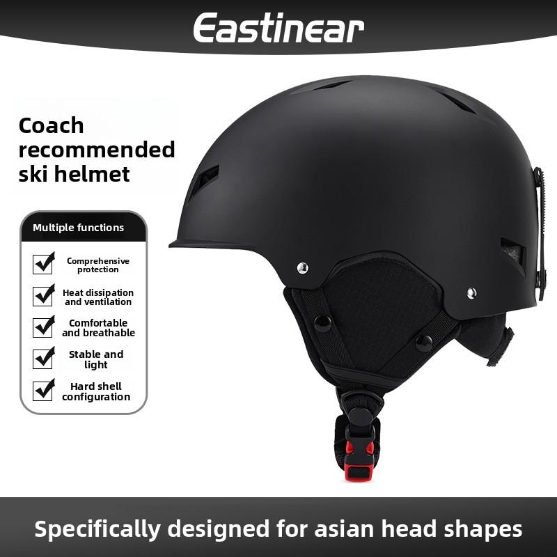 Sports Ski Helmets Male and Female Adult Integrated Molding Warm Ski Skating Snow Helmets Hard Hats