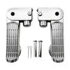 Aluminum Zinc Zinc Alloy Motorcycle Foot Pegs Non Slip E Bike Foot Rests  Replacement Parts