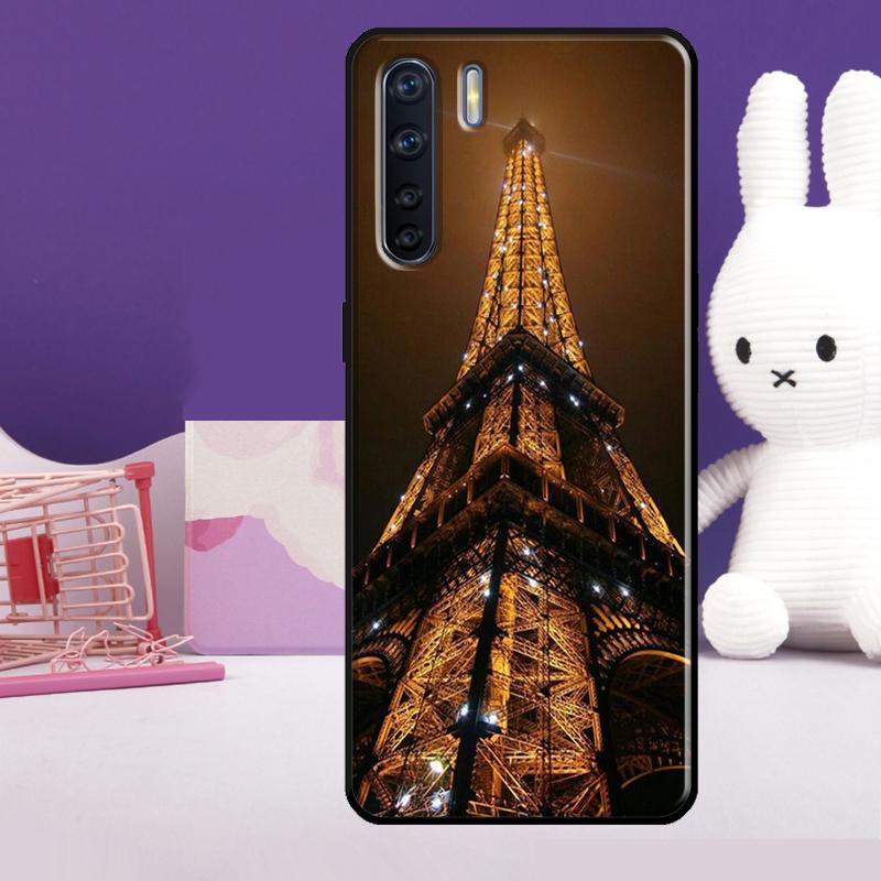Paris Eiffel Tower France Case For Oppo A60 A80 A40 A77 A57 A17 A74 A54 A94 A78 A98 A18 A38 A58 A96 A76 A16 A15 A5 Pro