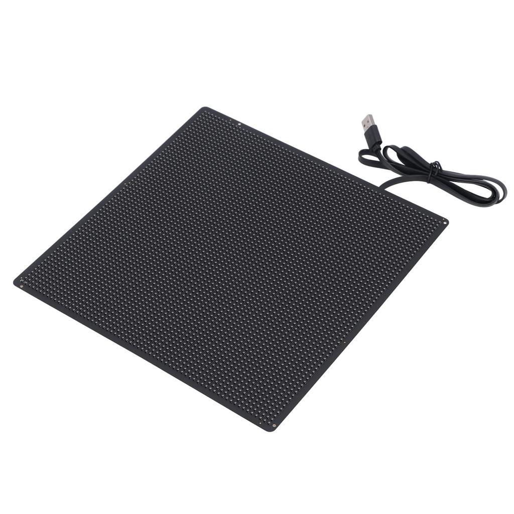 Светодиодный дисплей 64 X 64 точек, гибкий программируемый светодиодный дисплей BT для вечеринки, карнавала, сбора 25 X