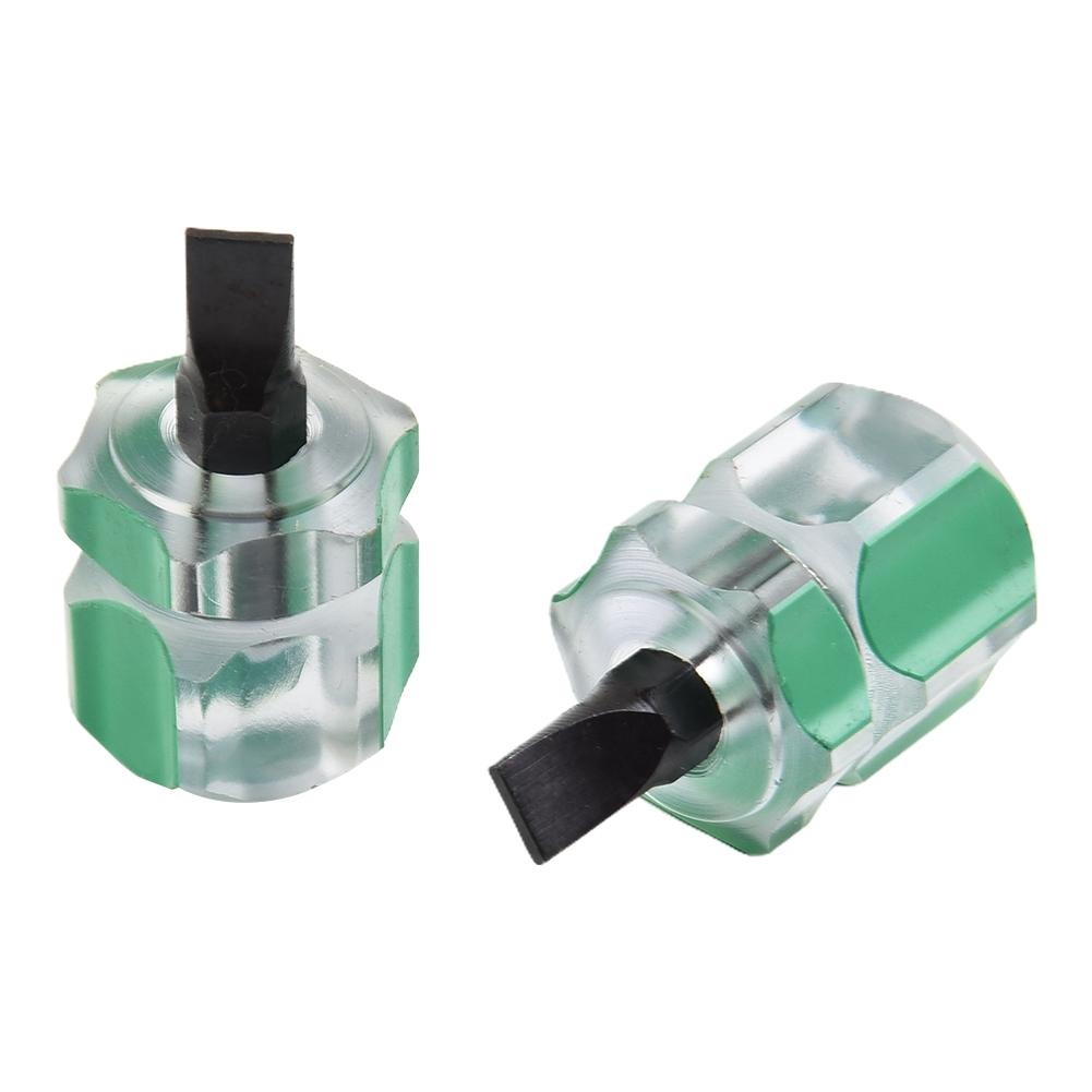 Отвертка Противоскользящая Ремонтные инструменты Маленькая с плоской головкой