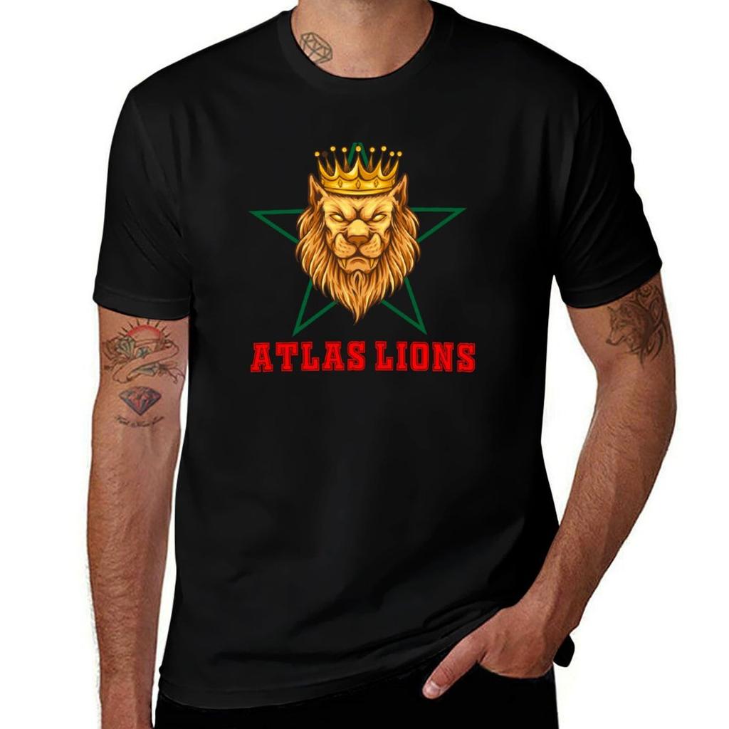 Morocco Football T-shirt Anime T Shirts For Man Man T Shirts Graphic T Shirt Man Designer T-shirt