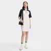 Fila Оригинальное уличное повседневное удобное платье-поло женское платья облачно-грибное-белое F11W439303FWT