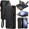 For Samsung Z Fold 5 Full Body Card Slot Holder Bag Case for Samsung Galaxy Z Fold 5 Fold5 Fall Protection Wallet Cases