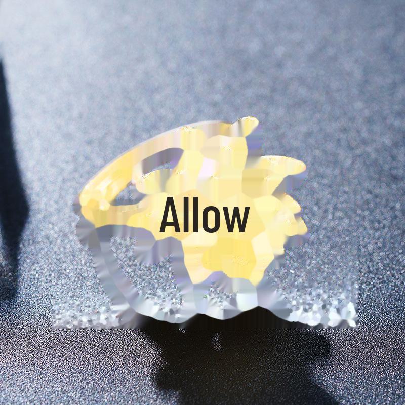 Женское кольцо с цветком из матового золота - пескоструйная обработка бархата