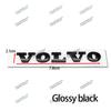 3D ABS Volvo Car Bonnet Letters Logo Badge Rear Trunk Emblem Sticker Accessories For CX40 CX60 CX90 V60 V40 S60 V70 XC70 B5 B6