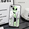 Рисунки пришельцев Для iPhone 17 Air 16 Pro Max 15 14 13 Полное покрытие Ударопрочный чехол MagSafe