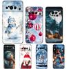 Phone Case For Google Pixel 8 A 7 6 Pro 6A 5G Black Soft Shockproof Back Cover TPU Shell Coque Christmas Graphic Printed