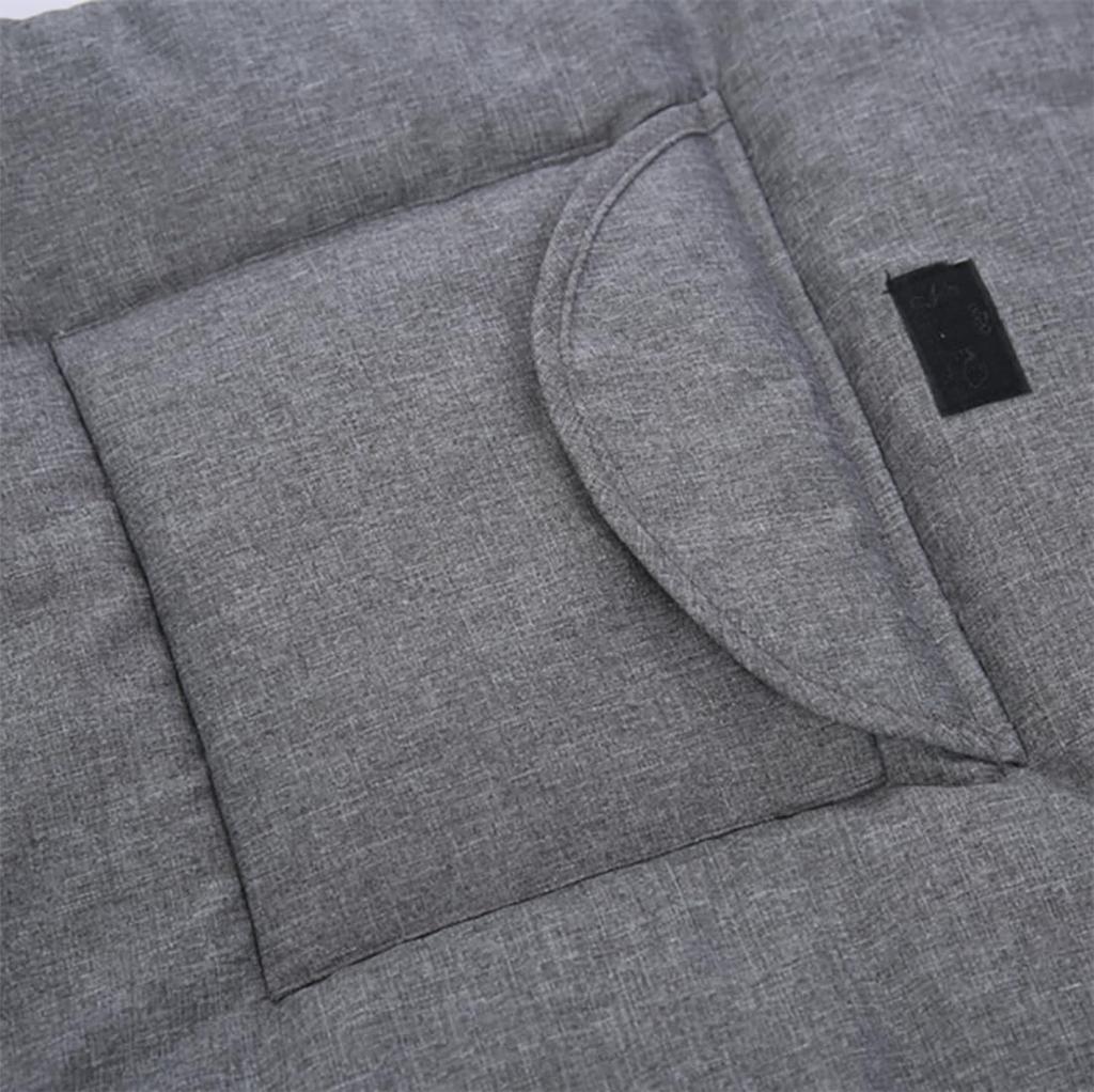 Подушка для ног коляски, двухсторонний спальный мешок, толстый, сохраняющий тепло, ветрозащитный, защита от холода, отверстие для ремня, простая установка, регулируемая застежка-молния