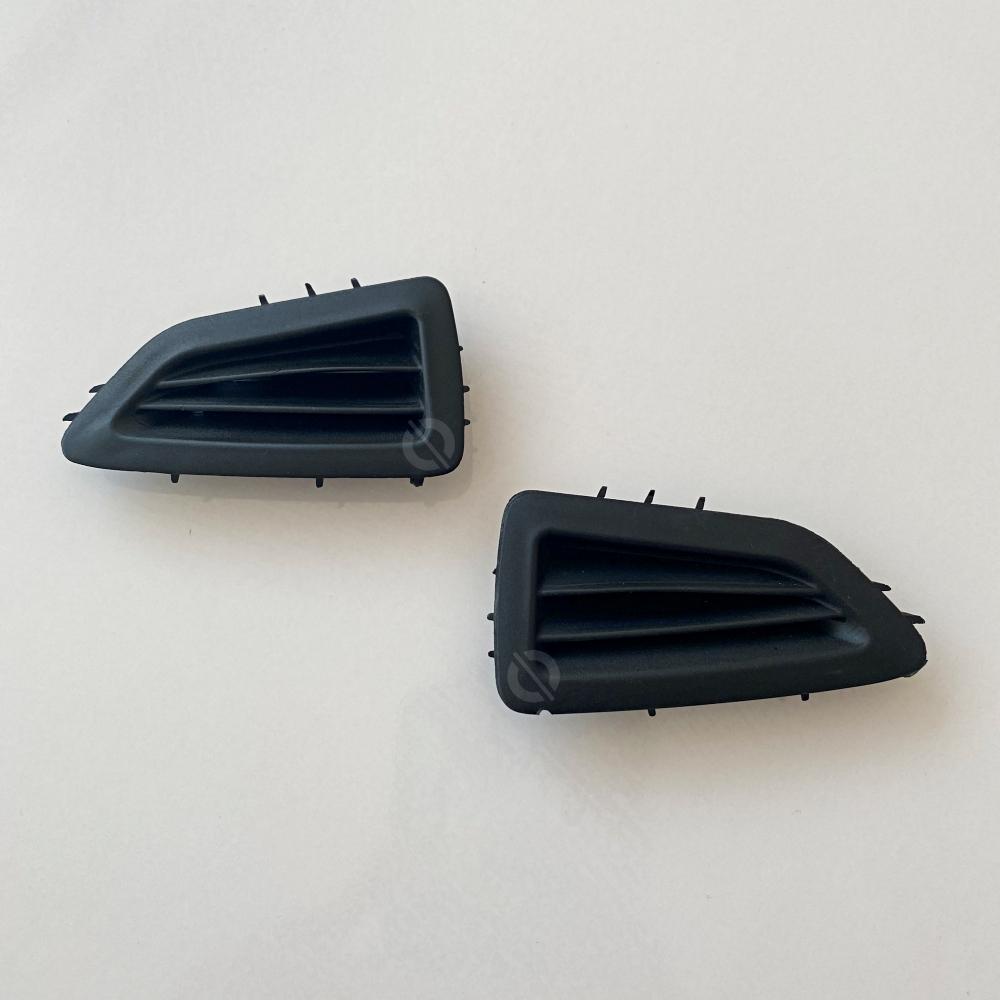 Боковые вентиляционные накладки для Fiesta MK7, левая и правая, черная решетка воздуховода, вентиляционное отверстие на приборной панели для вентилятора отопителя Fiesta 8A61 A045G51 8A61A045G51