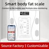 Dual-Level Smart English Electronic Scale for Precision Household Weight Loss