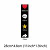 4pcs/bag Creative Design Vinyl Decal Funny Design Love Heart Sticker  Car Rear Windshield