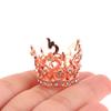 1/12 кукольный домик Мини принцесса Корона кукольный домик Моделирование Стразы Короны Маленькая тиара Кукольный дом Украшения Аксессуары