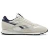 Reebok Классические кожаные кроссовки Chalk Vector Navy Унисекс Кремовый с черным сердечником GY7302