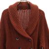BARENA Made In Italy Wool Blend Shawl Collar Knit Jacket XS Double Button Women Used
