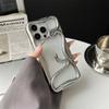 2025 Cool Dark 3D Snake Hollow Out Case For iPhone 16 15 14 13 11 12 Pro Max Ins Fashion Boy Girl Electroplated Soft Cover Gift