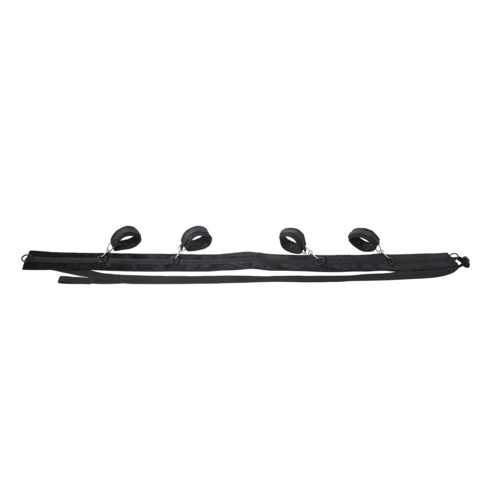 Sportsheets - Bed and Door Strap and Cuff Set - Black