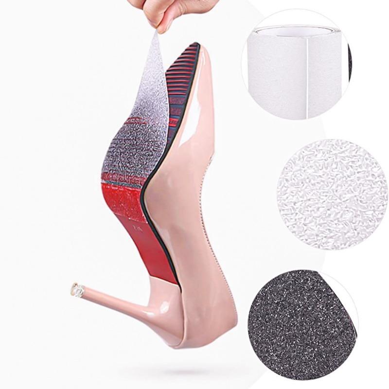1 шт. Самоклеящаяся Нескользящая Наклейка на Подошву Прозрачная Наклейка на Подошву Защищающая от Износа Резиновая Подошва Утолщенный Износостойкий Материал Подошвы Отрицательный