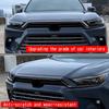 Для Toyota Grand Highlander 2024 2025 карбон Передний бампер Сетка капота Решетка Губа капота Накладка Отделка Внешние аксессуары