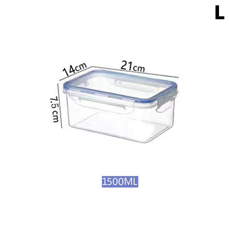 550/1000/1500/2500 мл Контейнер для хранения продуктов в холодильнике с пластиковой крышкой Контейнер для сохранения свежести продуктов Ланч-бокс для пикника