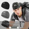 Men's Ice Silk Cycling Cap - Quick-Dry, Sun Protection, Breathable Small Cap for Summer Outdoor Sports.