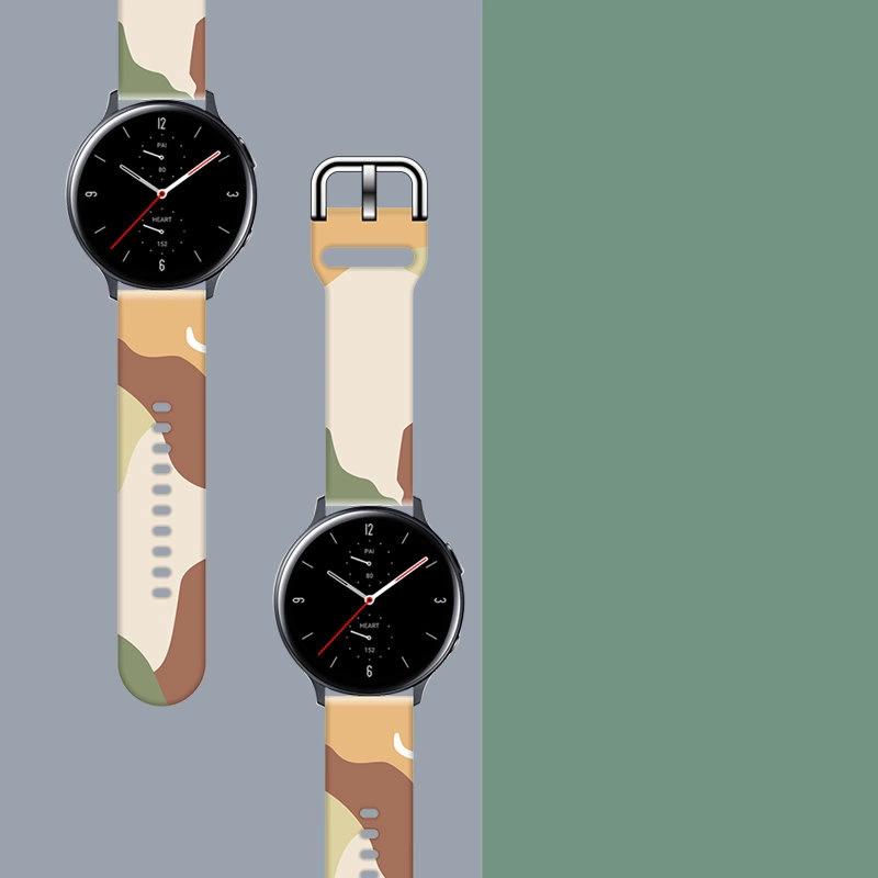 Strap Moro Band For Samsung Galaxy Watch 46Mm Silicone Strap Watch Bracelet Pattern 16