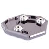 Motorbike Kickstand Foot Side Stand Extension Pad Support Plate for BMW S1000RR