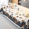 Cartoon Nordic Style Square Chenille Sofa Towel All-Inclusive Universal Sofa Cover Cloth Dust Cover Anti-Scratching