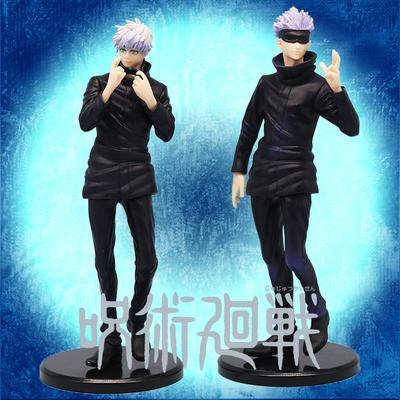 21 см Аниме Фигурка Jujutsu Kaisen Годжо Сатору Аниме Статуэтка ПВХ Фигурка Коллекционная Модель Игрушки Детская Кукла-Украшение