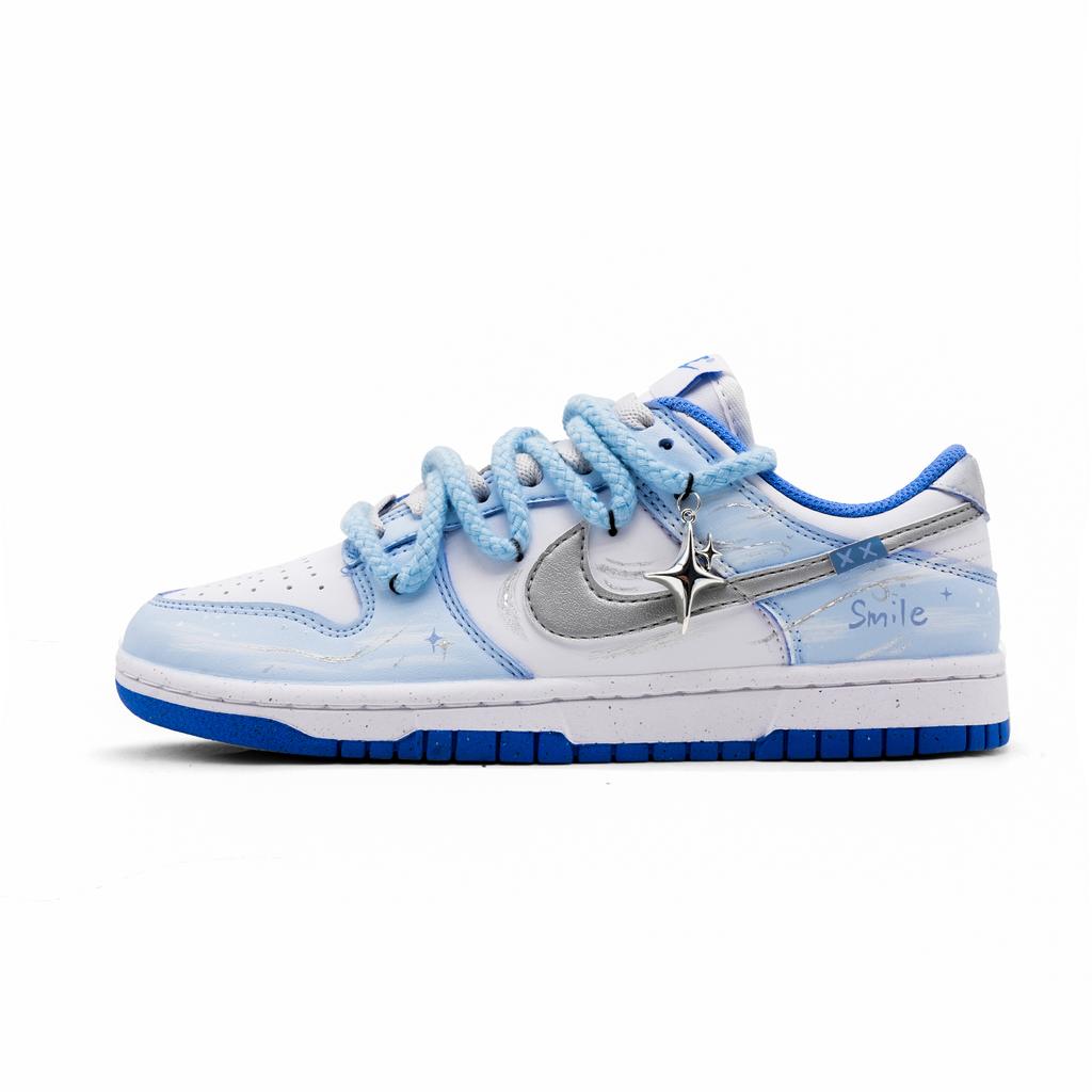 Nike Dunk Sky Abrasion Resistant Slip Resistant Abrasion Resistant Slip Resistant Low top Skateboard Shoes Women's DD1873-402(Team1822-)