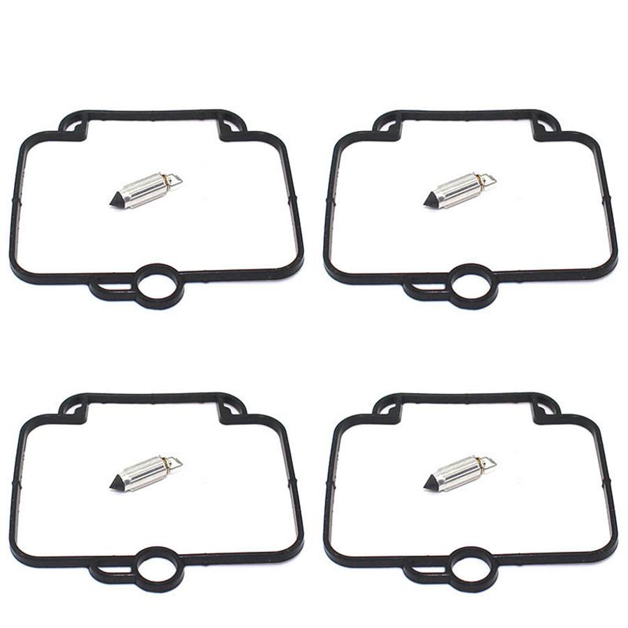 4 Sets for GSX600F GSX600FU GSX600FU2 GSX600 GSX 600 F FU FU2 1990-1997 Motorcycle Carburetor Repair Floating Needle Gasket
