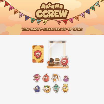 Акриловая подставка для фотокарточек CRAVITY Character Autumn CCREW 2024