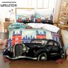 3D Vintage Vintage Cars Duvet Cover Set With Pillowcase Twin Full Queen King Bedclothes Bed Linen