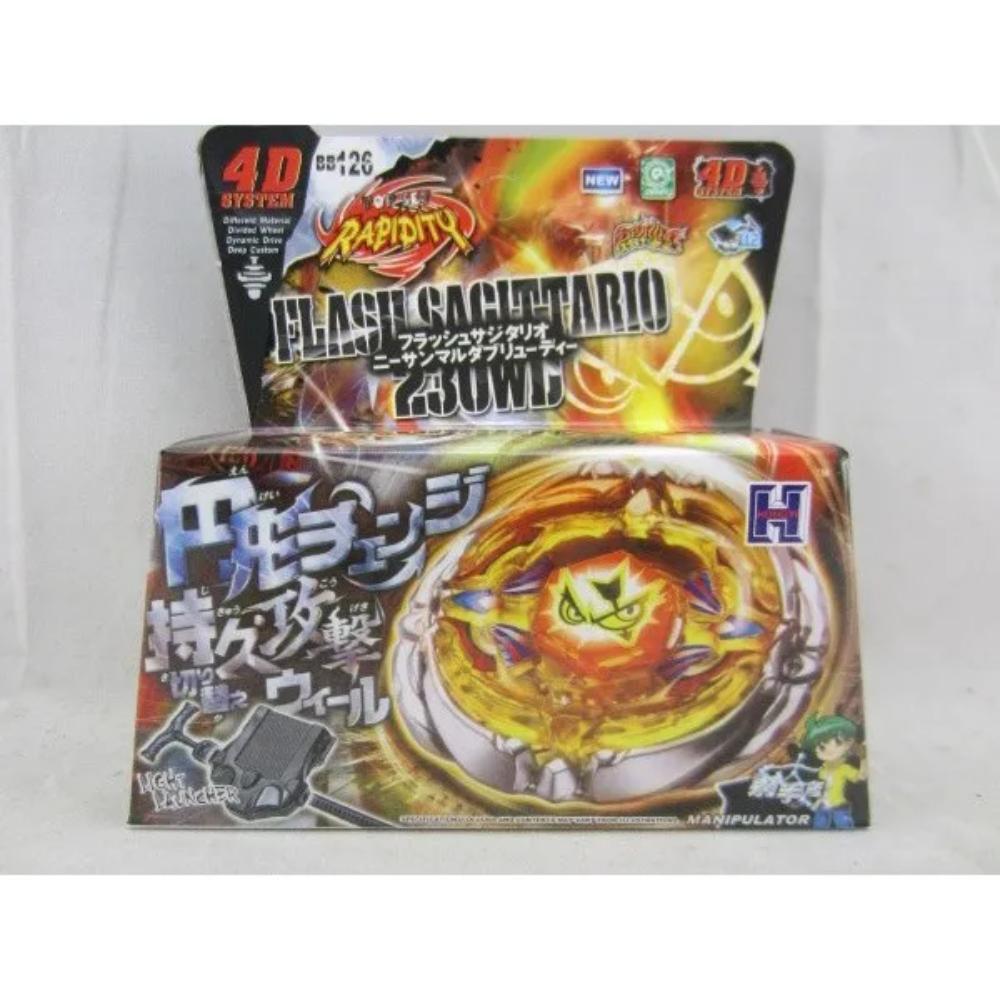 Набор волчков 4D Metal Fusion от Takara Tomy с пусковым устройством, Игрушка-гироскоп для сражений, Интерактивный подарок (Случайные запчасти)