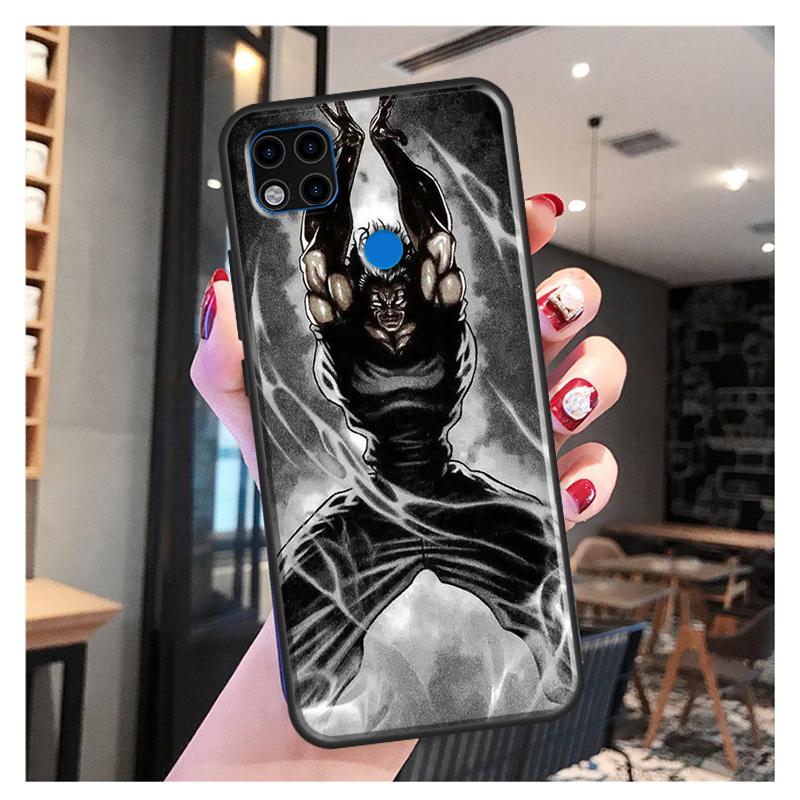 Баки Ханма Юджиро аниме принципиально для Xiaomi Redmi Note 10S 9S 8T 9 Note 10 Pro Note 11 Pro Redmi 9C 9A 9T мягкий чехол