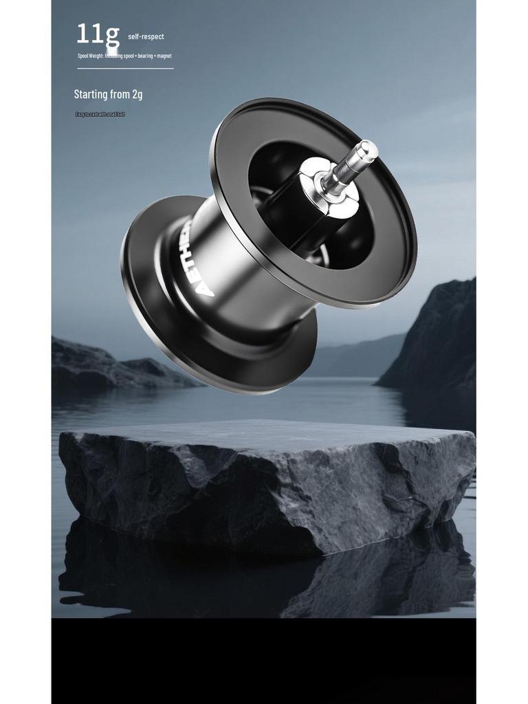 Wind Blade 5-го Поколения Умная DC Кастинговая Катушка - Микро-джиггинг, Дальний заброс, Бесшумная, Анти-бэклош, Электронный тормоз.