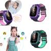 Детские умные часы с измерением температуры, анти-потерянный трекер LBS для SOS-вызовов, силиконовые умные часы, водонепроницаемые