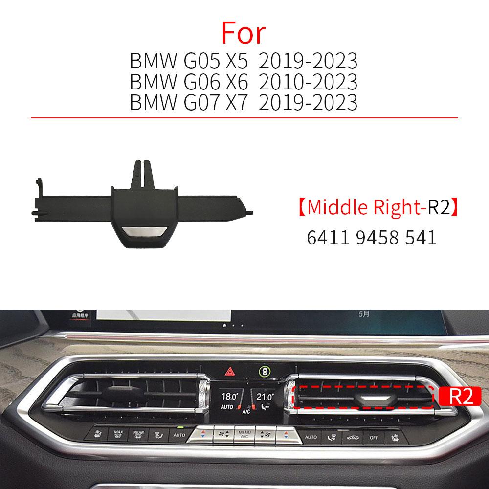 Для BMW G05 G06 G07 Автомобиль Передняя Решетка Воздухозаборника Зажим Накладка Детали Комплекты для Ремонта Выхода A/C Аксессуар Для BMW X5 X6 X7 64119458541