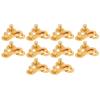 10 Pair 10 Speed Steel Bike Bicycle Chain Missing Link Connector Parts Cycling Accessory Golden