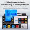 400A Battery High Power Fast Charger 12V/24V Automatic Car Intelligent Pulse Repair Charger LCD Display Self-Stop Battery Charge